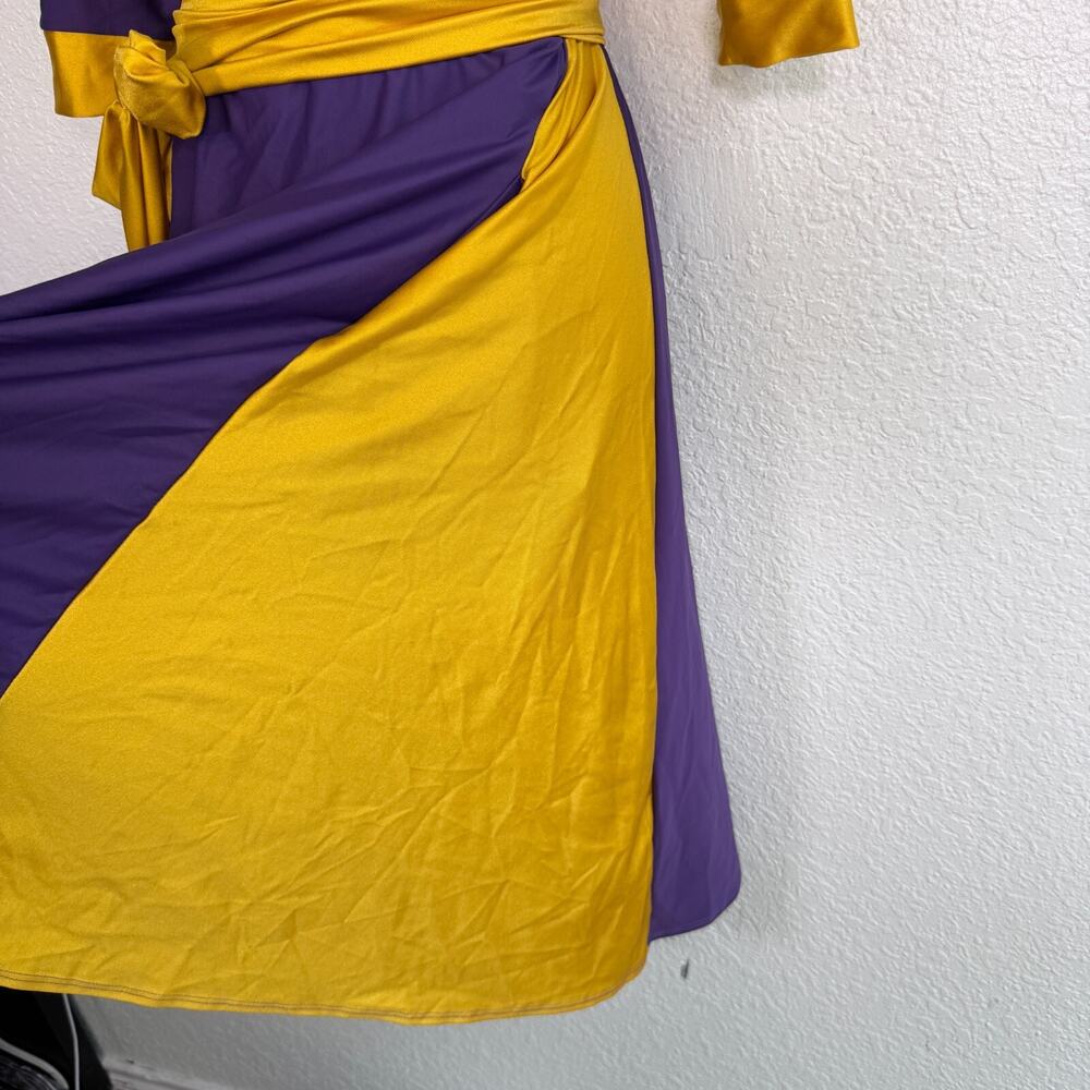 Elhoffer Dress Womens Medium Midnight Oracle Wrap Cosplay Comic Con Festival - Picture 9 of 13